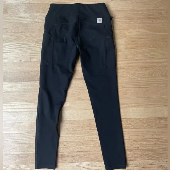 Carhartt Black Force Fitted Lightweight Utility Leggings Size XS EUC - Picture 6 of 16